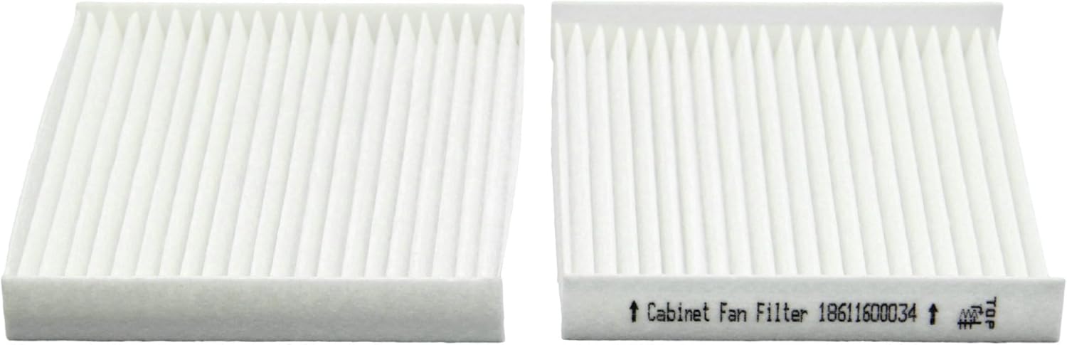 5-Pack BAIZHIHUA 18611600034 Cabinet Fan Filter 0.7 X 4.3 X 4.6 INCHES Compatible with IP55 4th Generation Filterfans PFF20000, PF 22.000, PFA 20.000