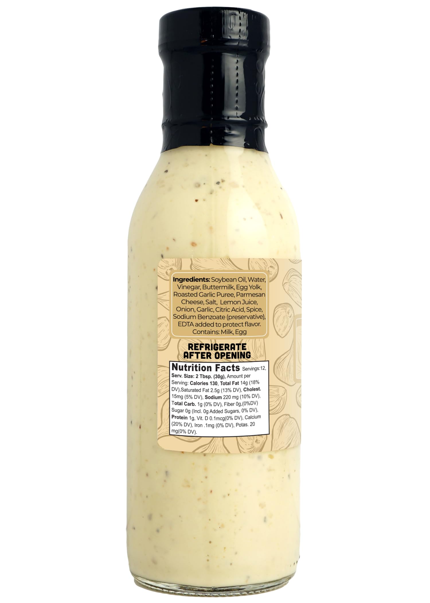 Amazon.com : Green Jay Gourmet Creamy Garlic Salad Dressing – Rich & Savory  with Bold Garlic Flavor – Handcrafted in USA – Perfect for Salads, Dips,  Marinades & More – 12 Ounces : Grocery & Gourmet Food
