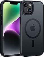 Vista 99 de FNTCASE - Funda para iPhone 15, iPhone 14 y iPhone 13, magnética, translúcida, fina y antigolpes, protección de grado militar, resistente a caídas