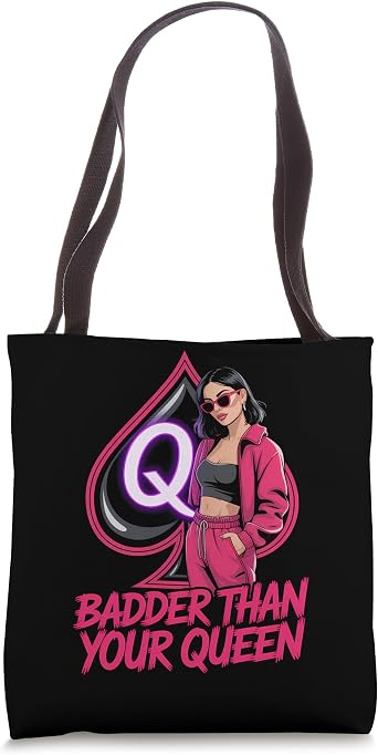 Queen Of Spades Baddie Sexy QOS Tote Bag