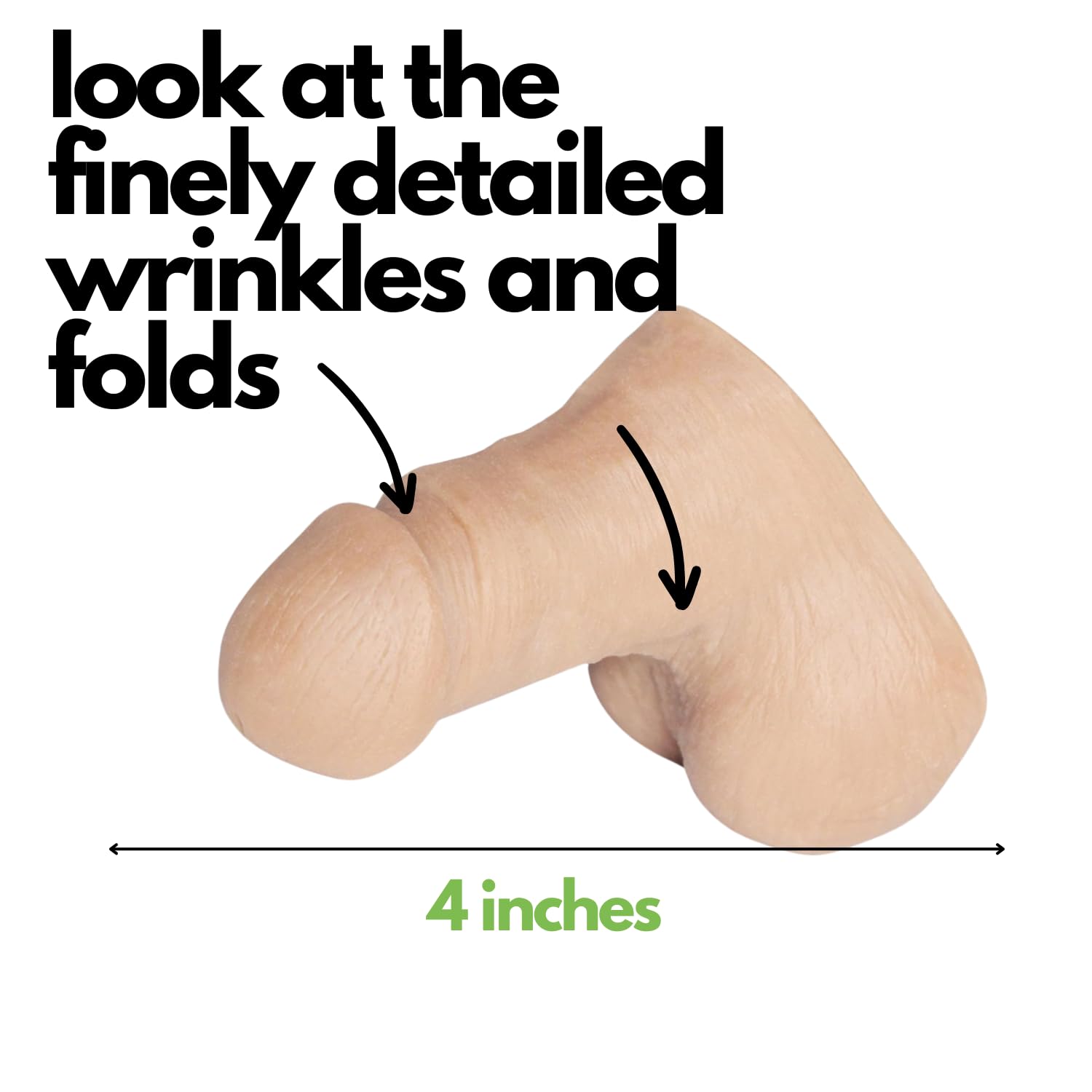 Fleshlight Packing Penis Medium | Ultra Realistic | Mr. Limpy | Packer Gear for Female to Male Transgender | 5.75 Inches: X-Small (Pack of 1) Flesh