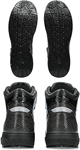 ASICS BOAシステム安全靴 ブラック/クランベリー Amazon | [アシックス] 安全靴 スニーカー ウィンジョブ CP304 BOA BLK