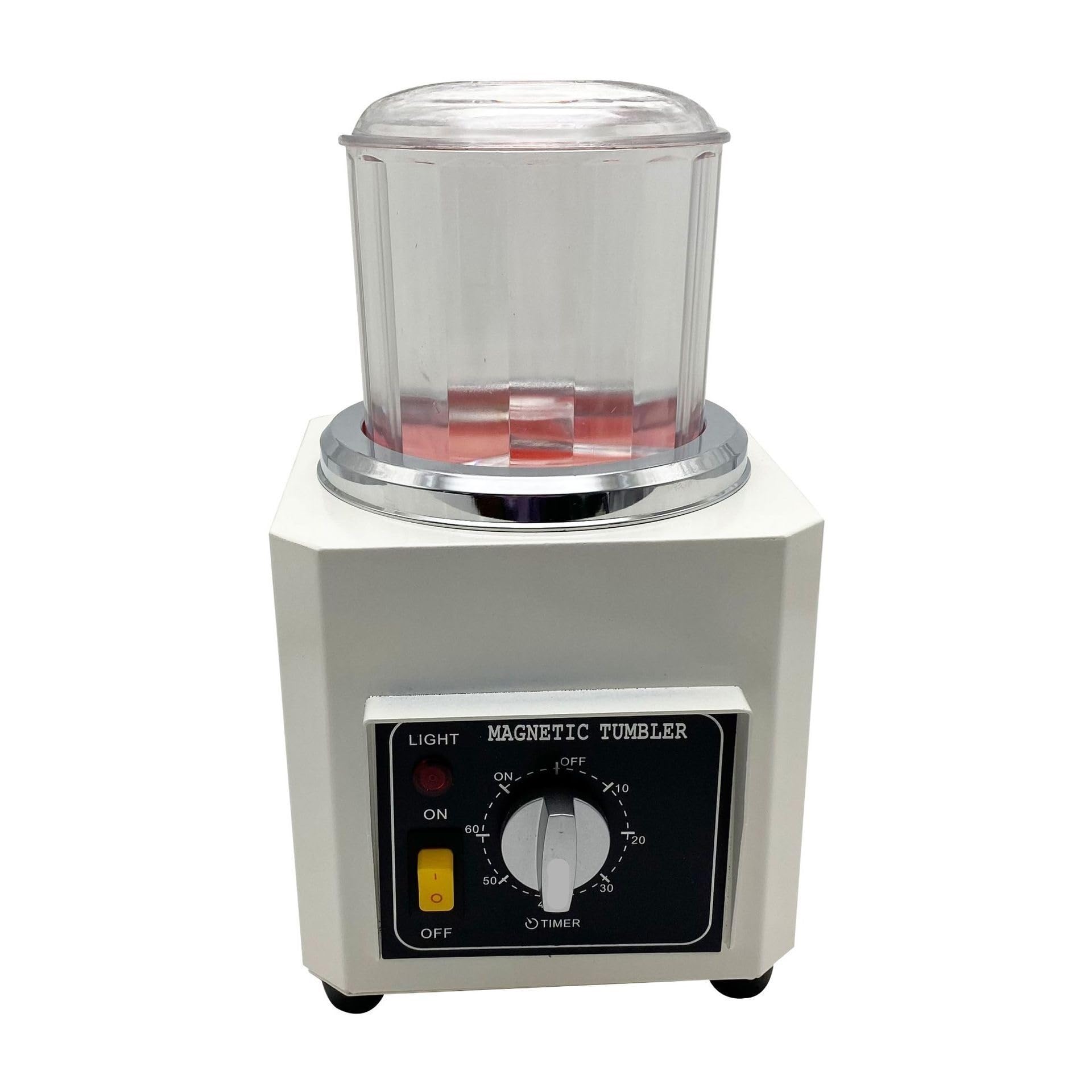 Ewsdsfs 110 Kt-90 Magnetic Polishing Machine Tumbler Ac /220 Mini Diy Jewelry Polisher Finishing Cleaning Tool(110)