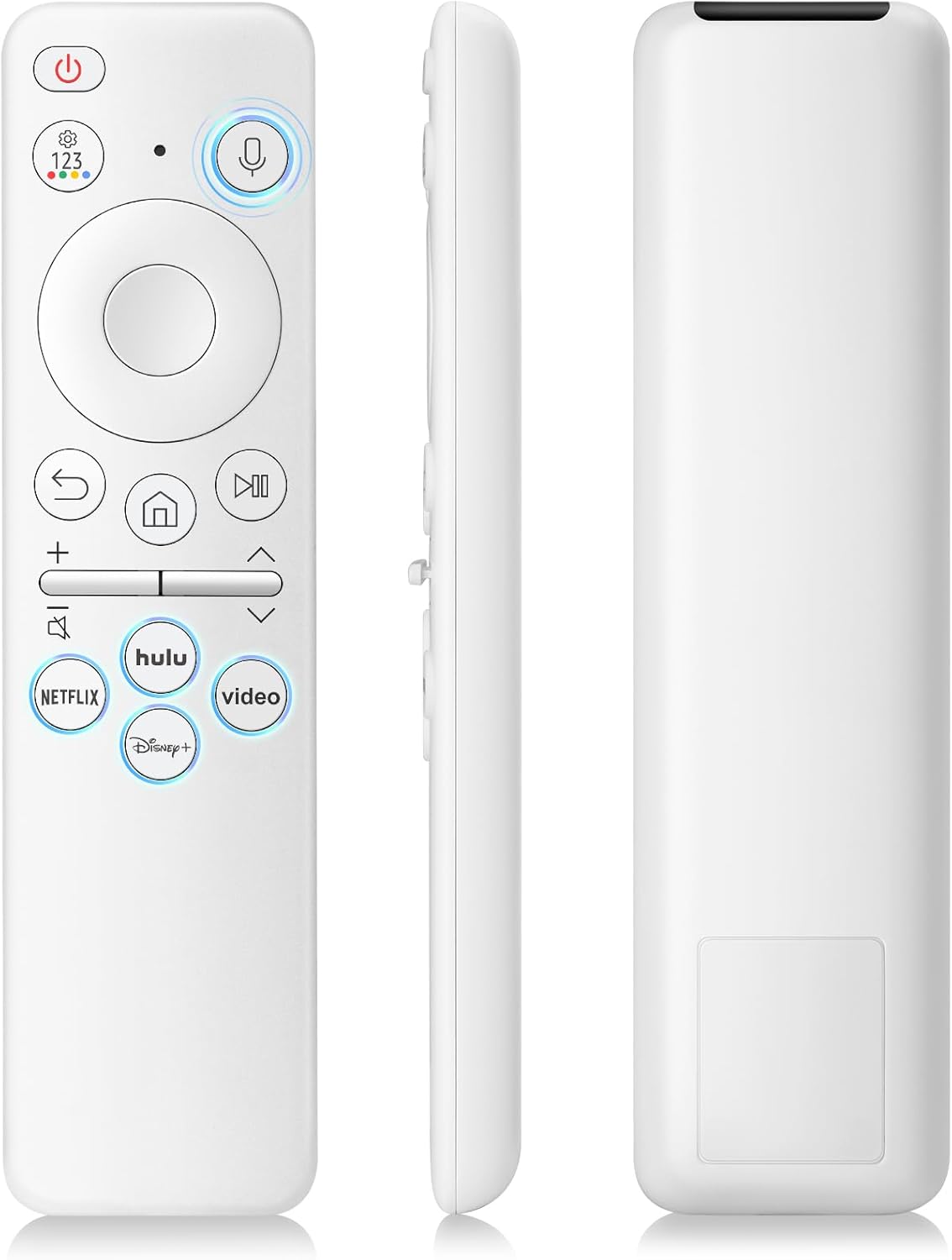 Reemplazo de control remoto universal para televisores Samsung, compatible con todos los televisores Samsung Smart Frame curvos QLED.
- imagen 9