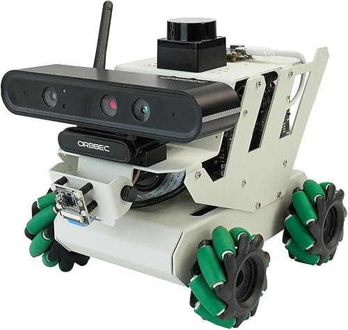 Yahboom ROS Robot Kit Sunburst RDK X3 Basado en Horizon Sunrise X3 Board SLAM Mapa Navegación Profundidad Cámara Reconocimiento Visual ROS2 Robot