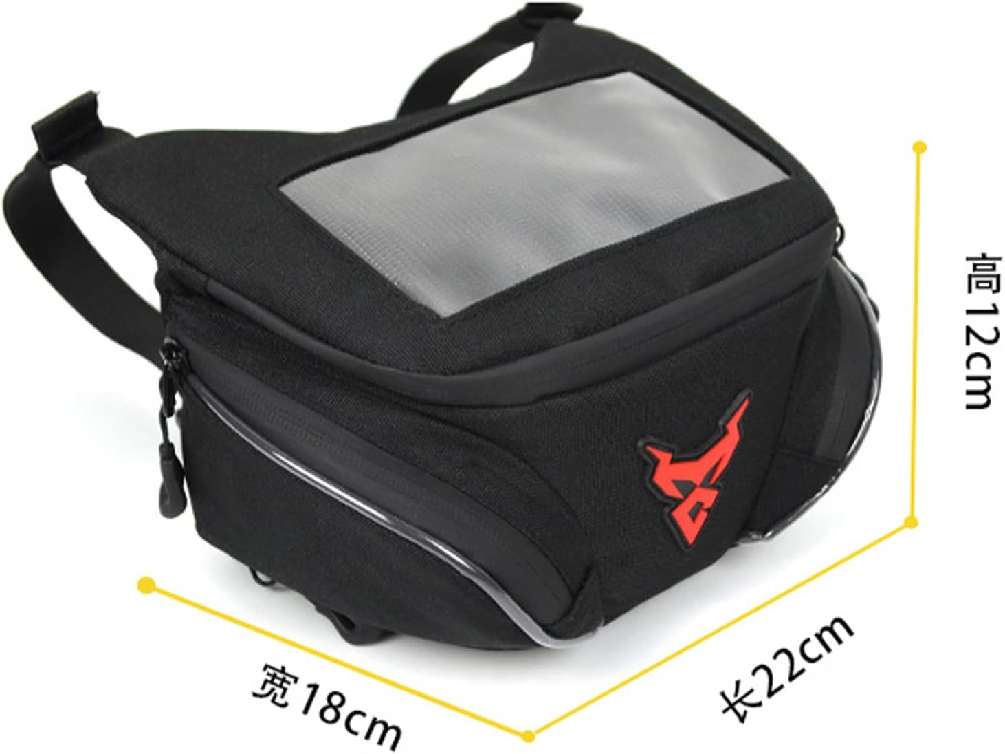 Motorcycle Bag Portable Rainproof and Expandable Mobile Phone Navigation Bag Touch Screen Design Scooter Head Bag