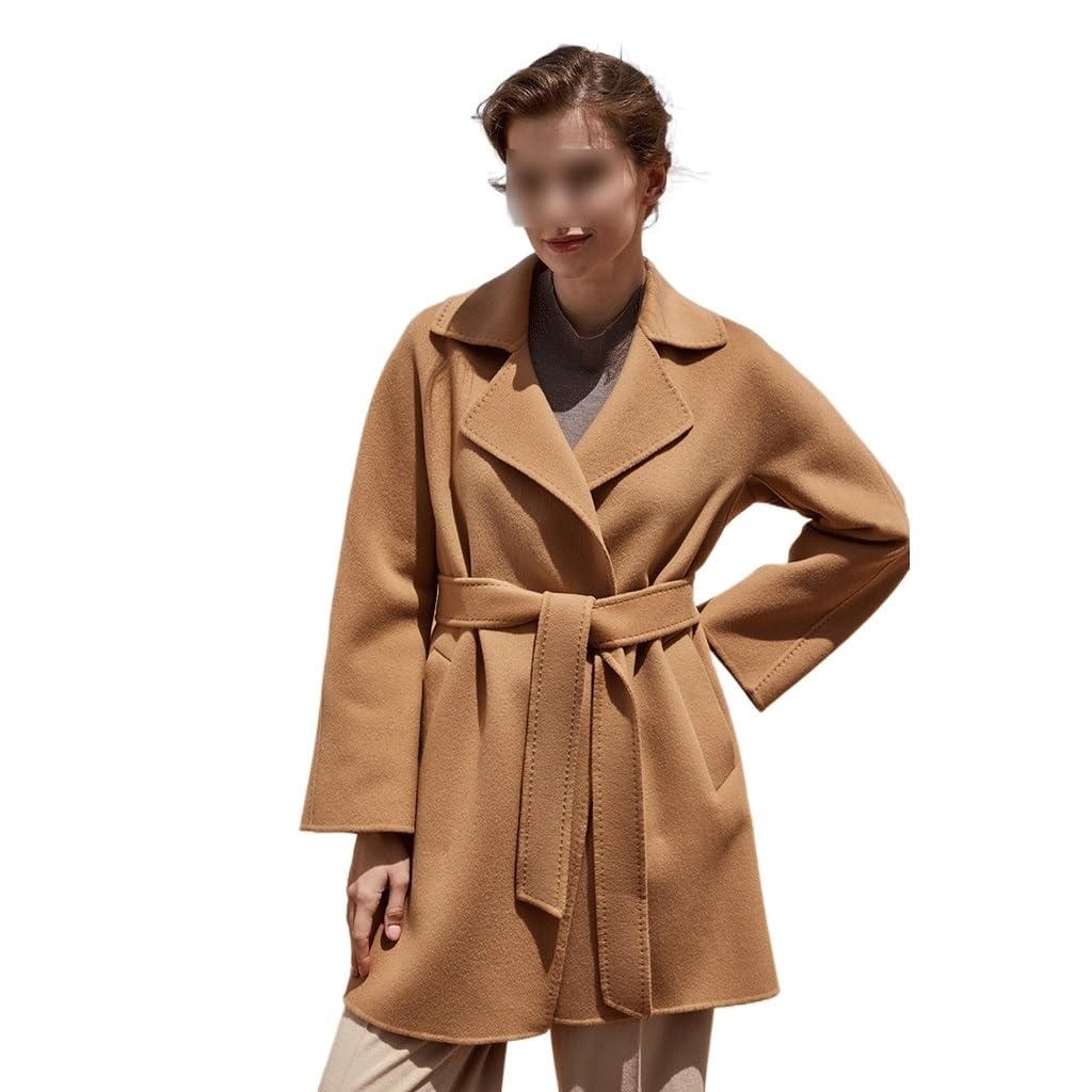 Amazon.com: PNAWLLCF High-end Camel-Colored Double-Sided Full