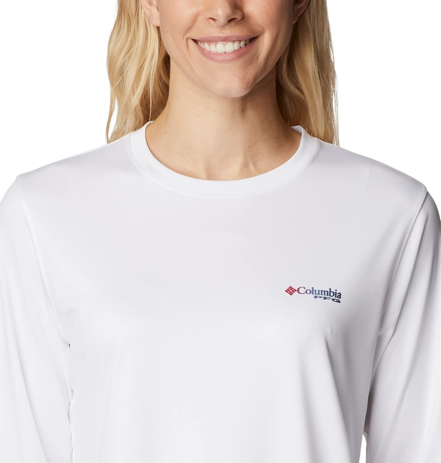 Columbia Womens Tidal Tee™ PFG Fish Flag LsTidal Tee PFG Fish Flag Long Sleeve - Image 5