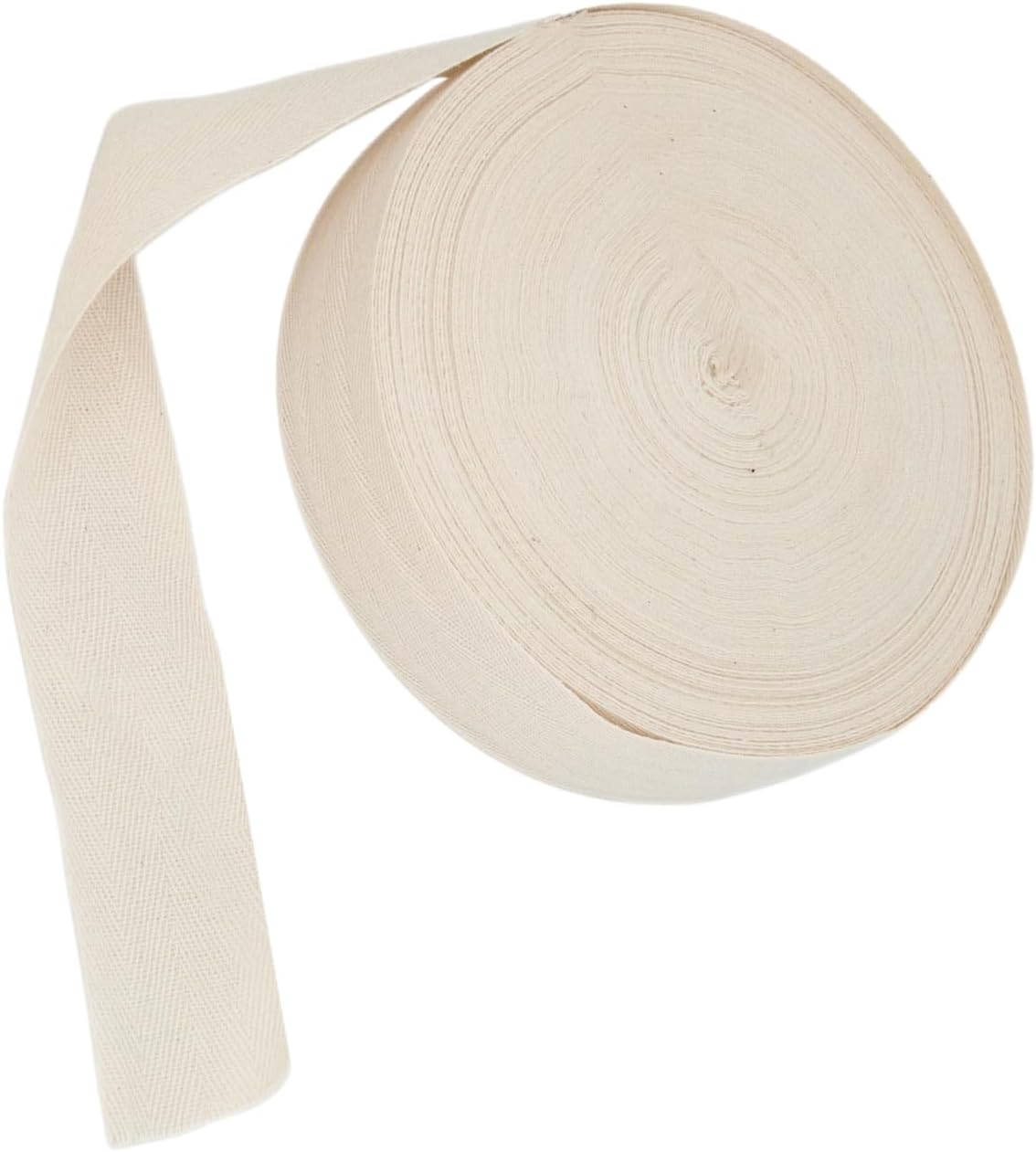 10 Yards Bias Binding Tape Slip Rug Tufting Edging Trim Webbing Tape Herringbone Twill Tape for Sewing