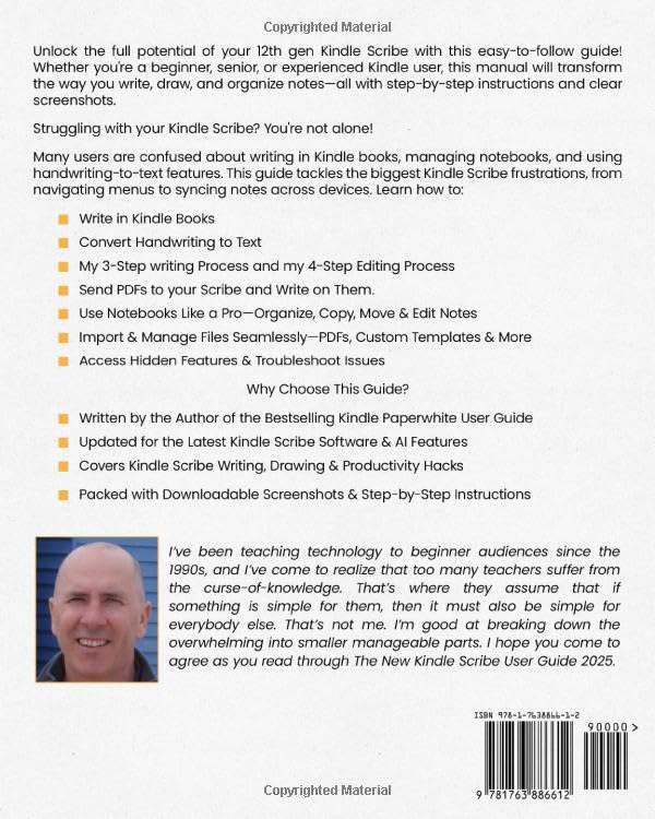 The New Kindle Scribe User Guide 2025: The Perfect Scribe Manual for Writers, Professionals and Paperless Note-Takers (Amazon Kindle Series) image 3