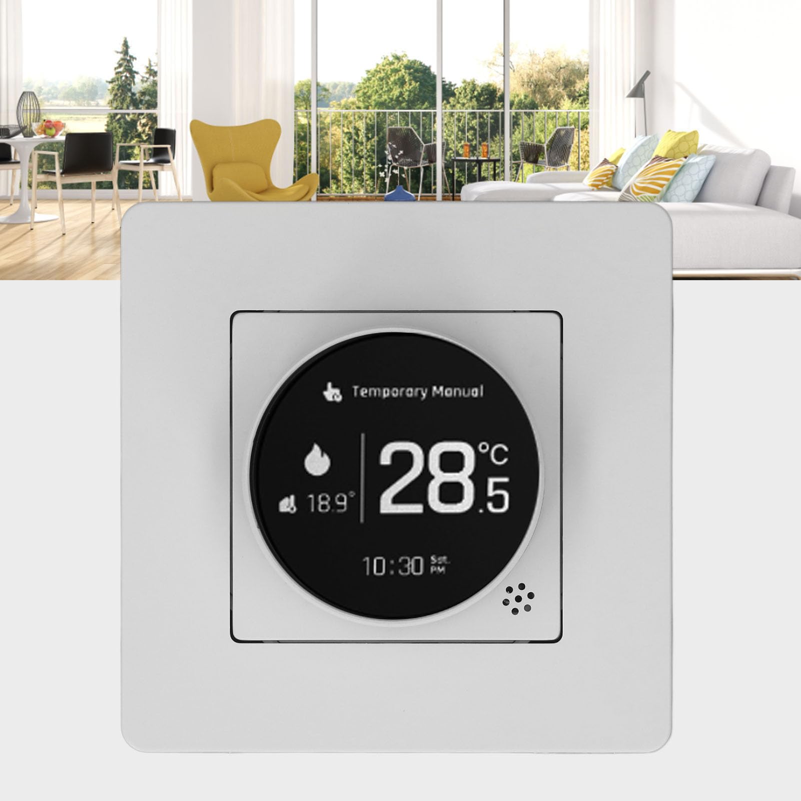 Termostato per scaldabagno, controllo della temperatura con timer CA 95-245 V
