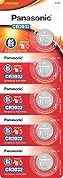 Tira de Bateria de Lithium Botão, Panasonic, CR2032-1BT