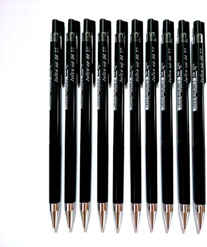 Miniatura 1 de Pilot Juice Up 04 - Bolígrafo retráctil de tinta de gel, punta ultrafina de 0.016 in, tinta negra, juego económico