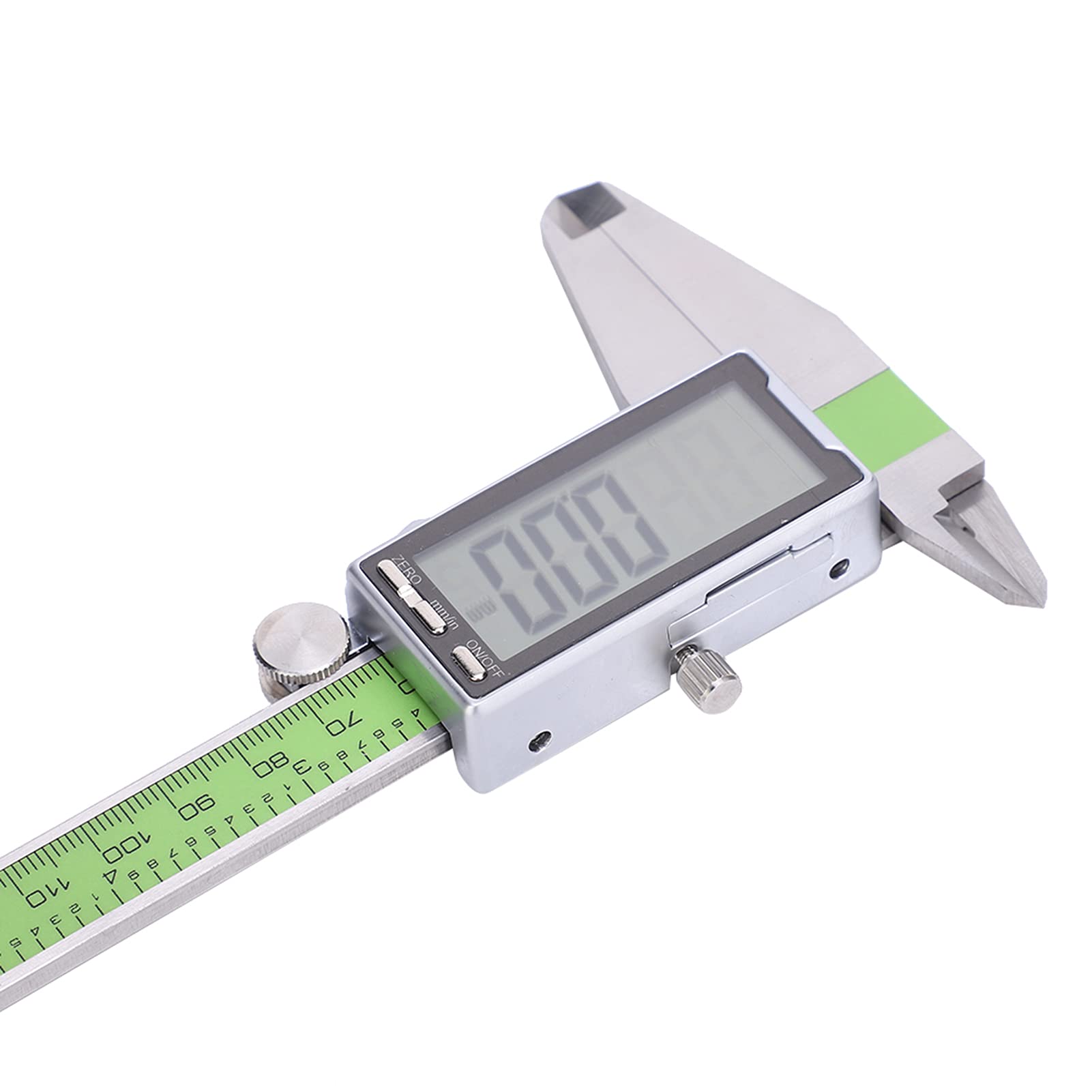 Cyfrowa suwmiarka ze stali nierdzewnej Precyzyjny elektroniczny przyrząd pomiarowy do projektów DIY i zastosowań profesjonalnych 150 mm, 200 mm, 300 mm Zakres pomiarowy (200 mm)