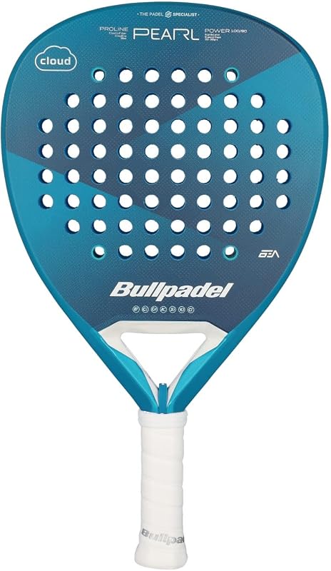 Pala BULLPADEL Pearl Cloud Mujer Bea González | Pala Padel Profesional Forma Diamante | Fibra elástica y nubeNúcleo Eva | Canal Air React y tecnología de grano 3D | Comodidad y control con Easy Vibe