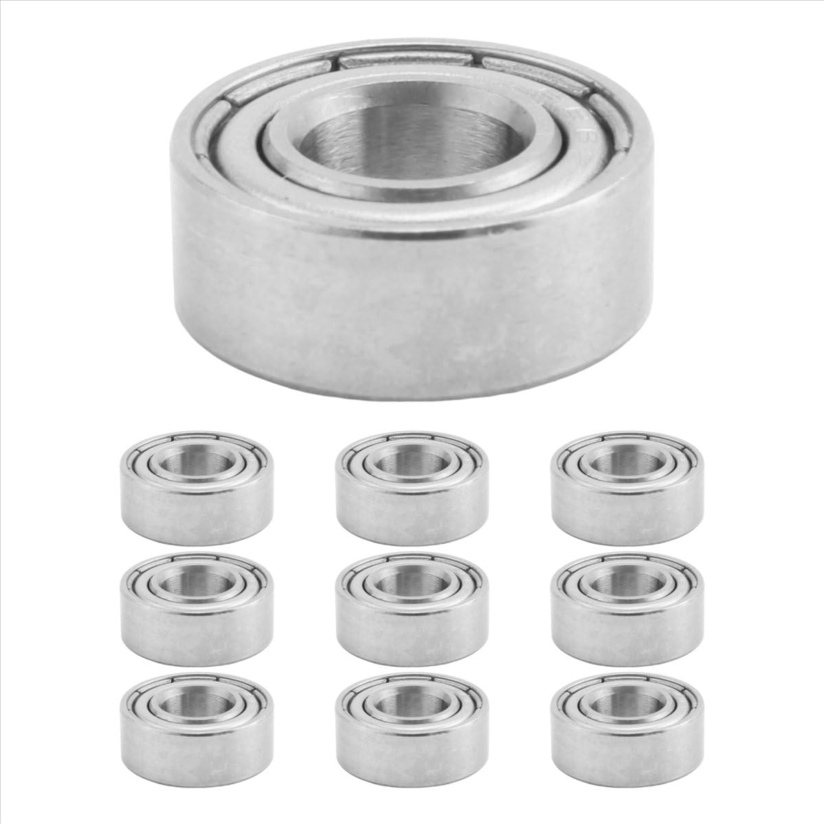 BPQiang 6mm x 13mm 5mm Miniature Deep Groove Radial 686Z 10Pcs