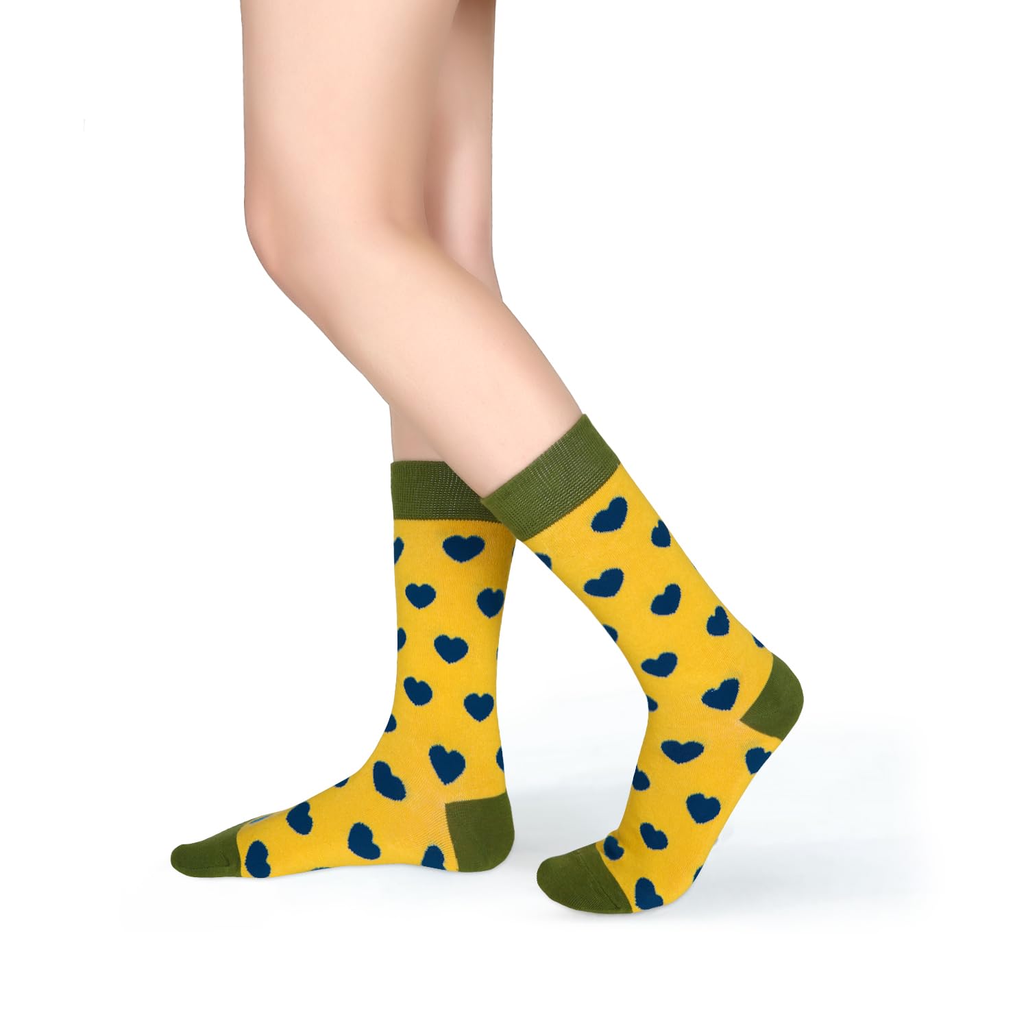 Benefeet Sox Calcetines de algodón coloridos con diseño de animales divertidos para niñas - Multi color - M