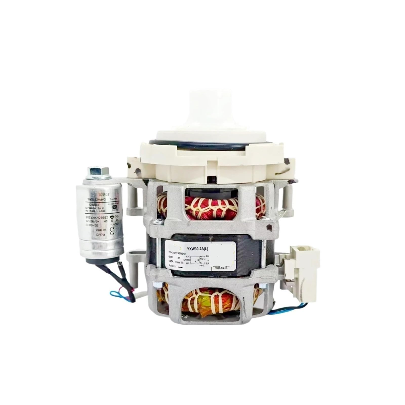 Moteur pompe circulation lave-vaisselle YXW30-2A L compatible Midea Hansa