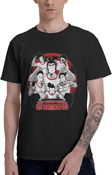 mob psycho body improvement club shirt