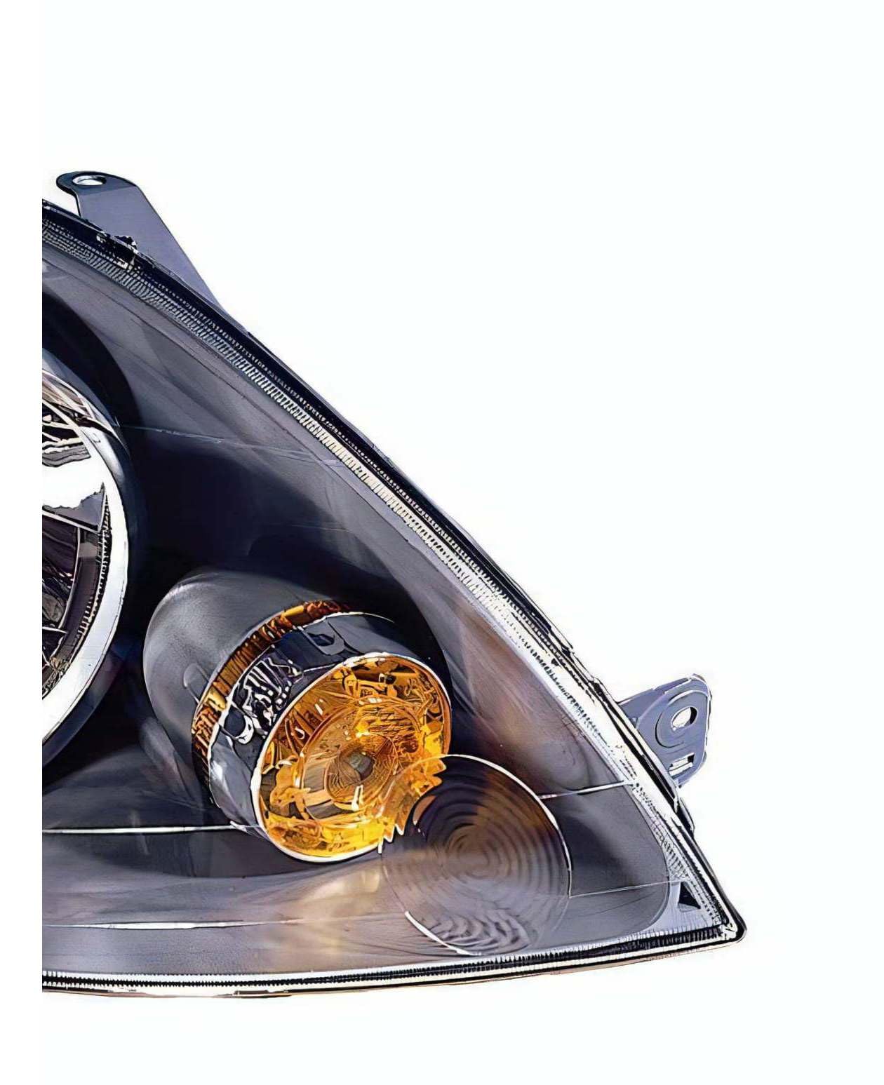 Fanale realizzato per Ford FIESTA 2006 Destro alogeno pred. reg. elettrica c/Assetto Fari con indicatore direzione 1416311
