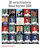  CAGO Unbekannt WM 2018 REWE Sammelkarten - 20 Verschiedene Karten