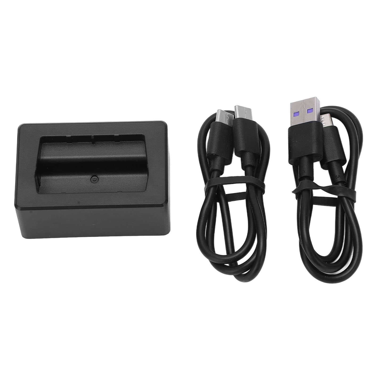Chargeur de Batterie USB Ningyiyan USB pour Mini 3 Pro, pour dronre, léger, Plastique Noir, Centre de Charge Efficace, Portable, Conception compacte, Places de Charge Multiples,
