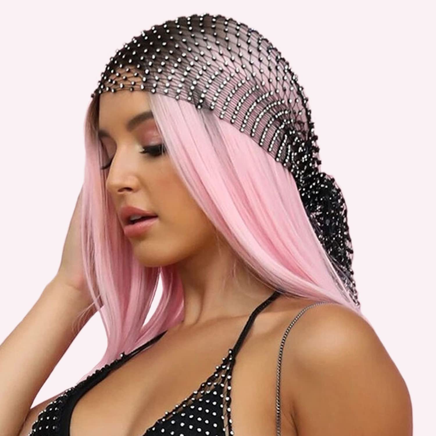 Fascia Per Capelli Con Cristalli Colorati – 3 Pezzi – Accessorio Scintillante Per Matrimonio, Festa, Ballo – Regalo Elegante - 2