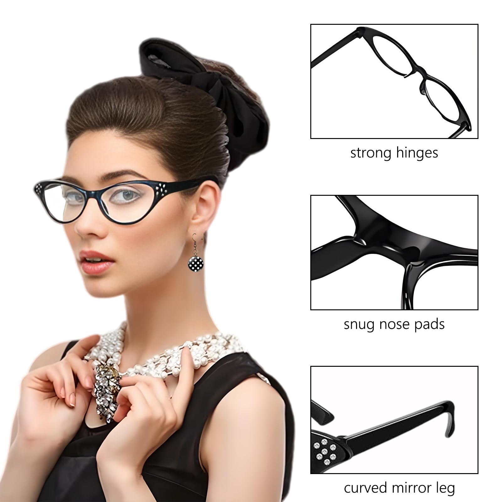 Makoto Nobu 5 PCS 50s Costume Accessories - Image 3