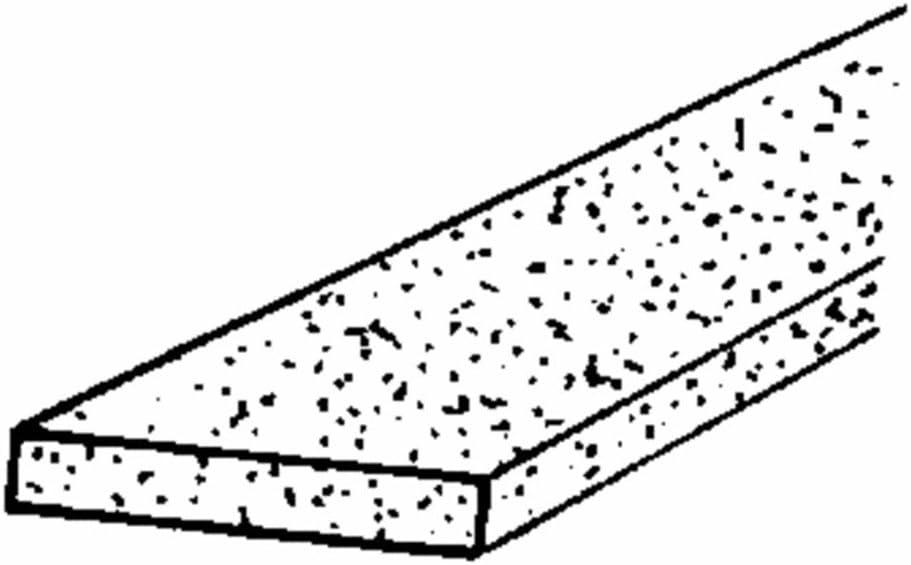 ワープBrothers fm-1825 25-countファイバー成形ストリップ、1 / 2インチby 36インチ
