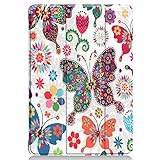 forros huawei p10 lite Envío inmediato en 24 horas Lobwerk - Funda para Huawei MediaPad T5 10 / Honor Pad 5 con función de encendido y apagado automático