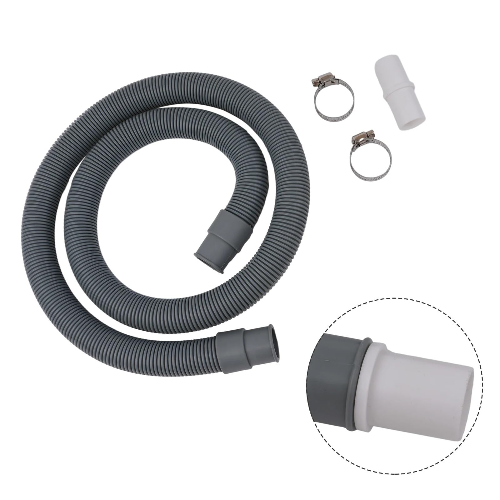 Manguera de lavadora Lavadora Lavavajillas Manguera de desagüe Tubo de extensión Lavadora Kit de lavadora