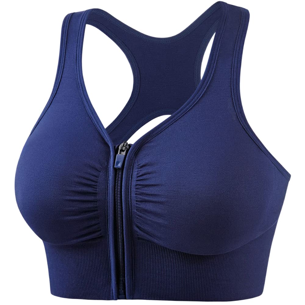 Dress CiciRacerback Longline Zip Front Sports Bra