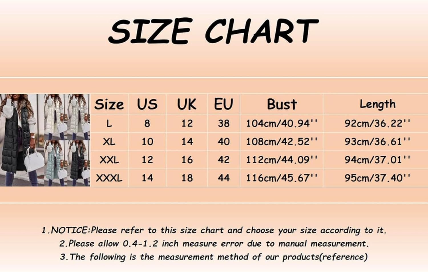 [ZKYSO] ダウンベスト レディース ダウン ベスト 膝丈 秋冬 中綿 袖なし ジャケット ゆったり 防寒 軽量 防寒着 フード