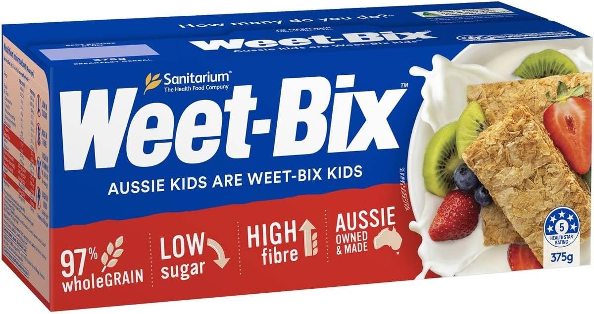 Sanitarium Weetbix Cereal, 375 grams