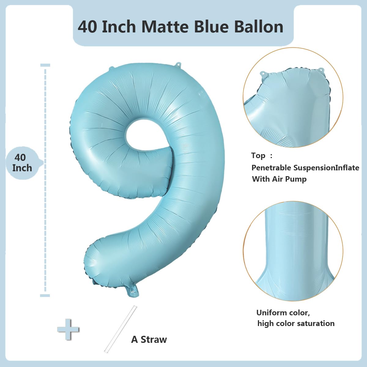 Red 0 balloon 40 Inch Giant Helium Foil Number 0 to 9 Red Balloon Birthday Wedding Party Digital Decorations (Number 0) — view 552