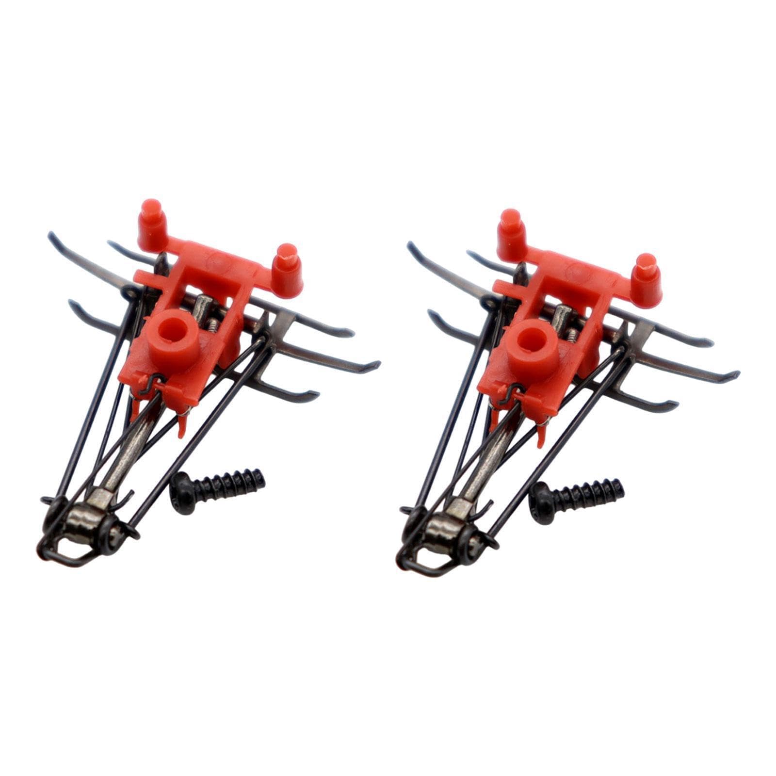 QUXVUIS 1 87 pantographes à bras Bow Metal Upgrade DIY Kit Amateurs de trains miniatures 187 pantographes à bras Bow est un pantographe l'échelle HO pour locomotives traction électriques