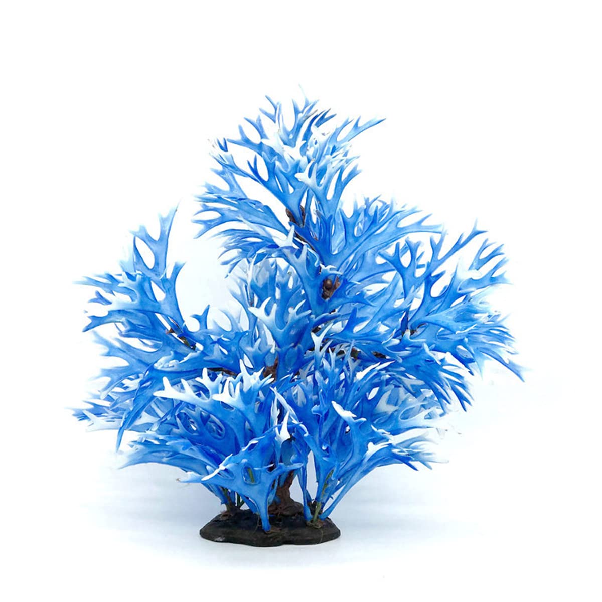Decorazioni del Serbatoio del Pesce Piante Simulazione Dell'erba Acquatica, per Ornamento del Serbatoio di Pesce D'acquario, 8.5X5x35cm/3.3X2x13.8In (L * W * H),Blu