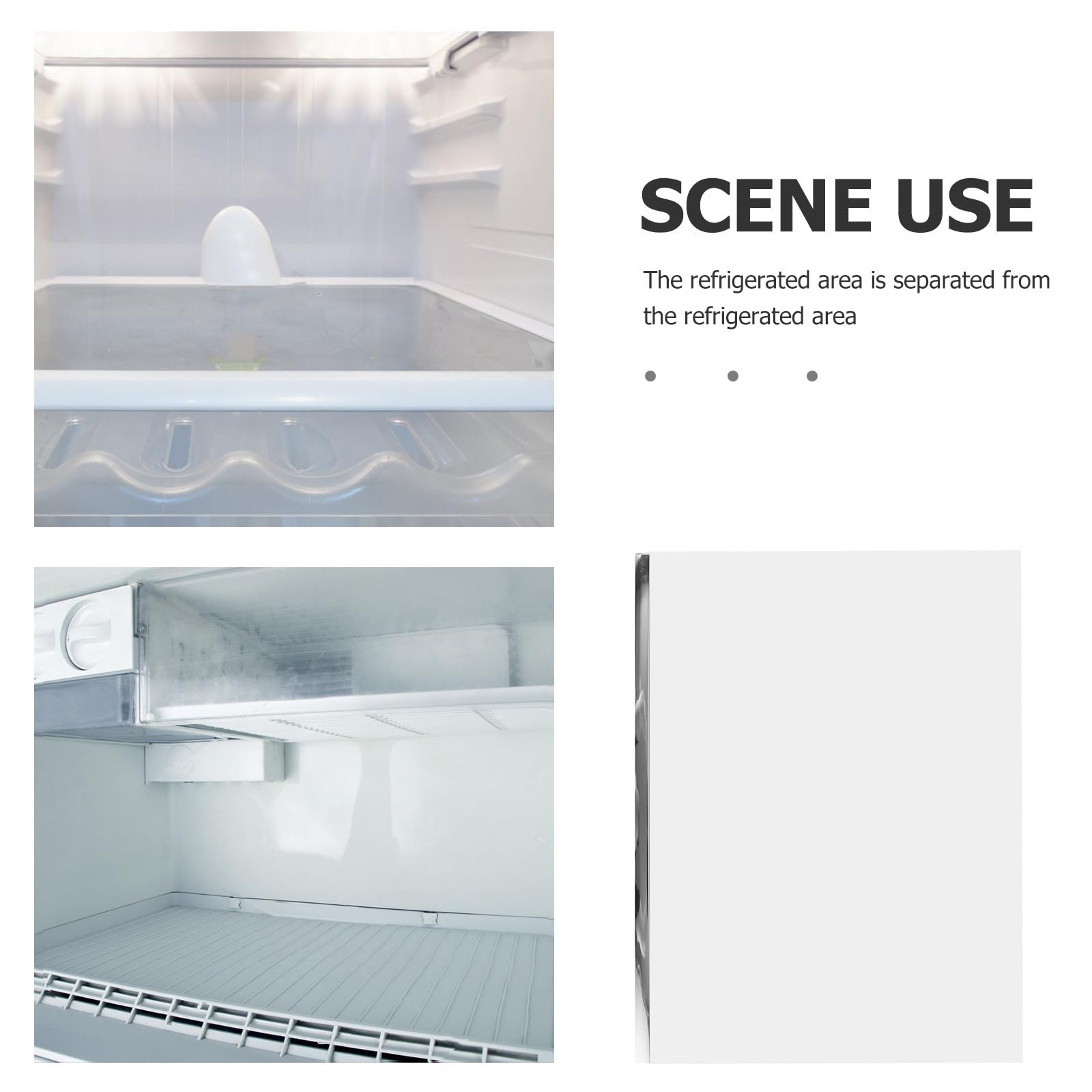 Ripiano Vetro Frigo per Freezer, Inserto Sostitutivo per Frigorifero | Vetro, Compatibile Molti Modelli, Inserto Cucina per Organizzare e Separare gli Spazi Interni