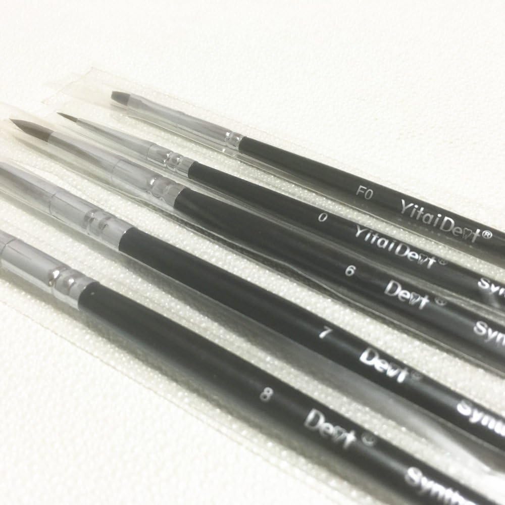 5pcs/Set Dental Porcelain Brush Pen Dental Lab Equipment New