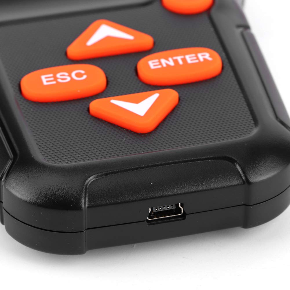 Tester Batteria KW650 per Auto e Moto 6V-12V - Analizzatore di Carico Digitale con Colore S N
