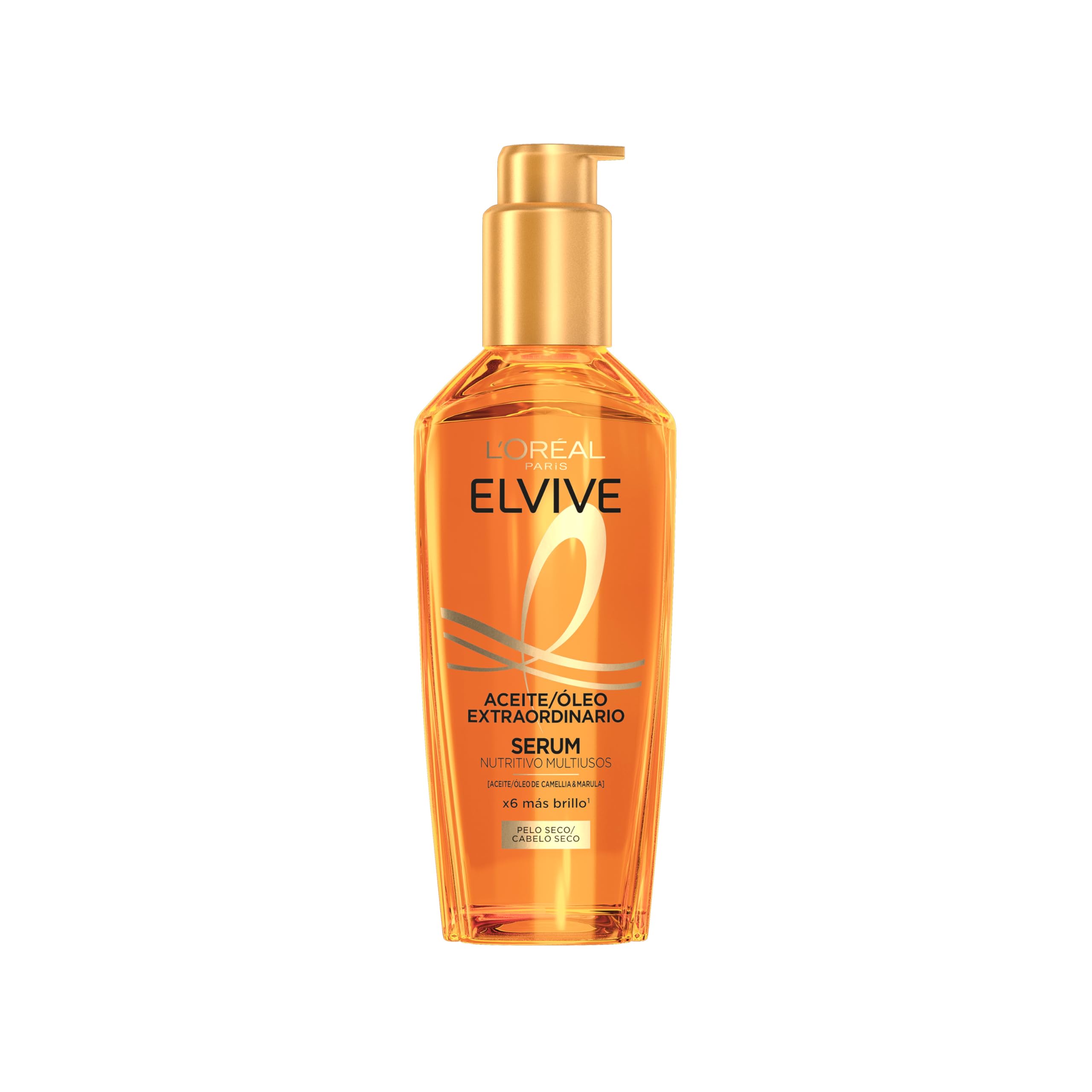 L'Oréal Paris Elvive Aceite Extraordinario Sérum Nutritivo Multiusos, 100ml en oferta en Amazon