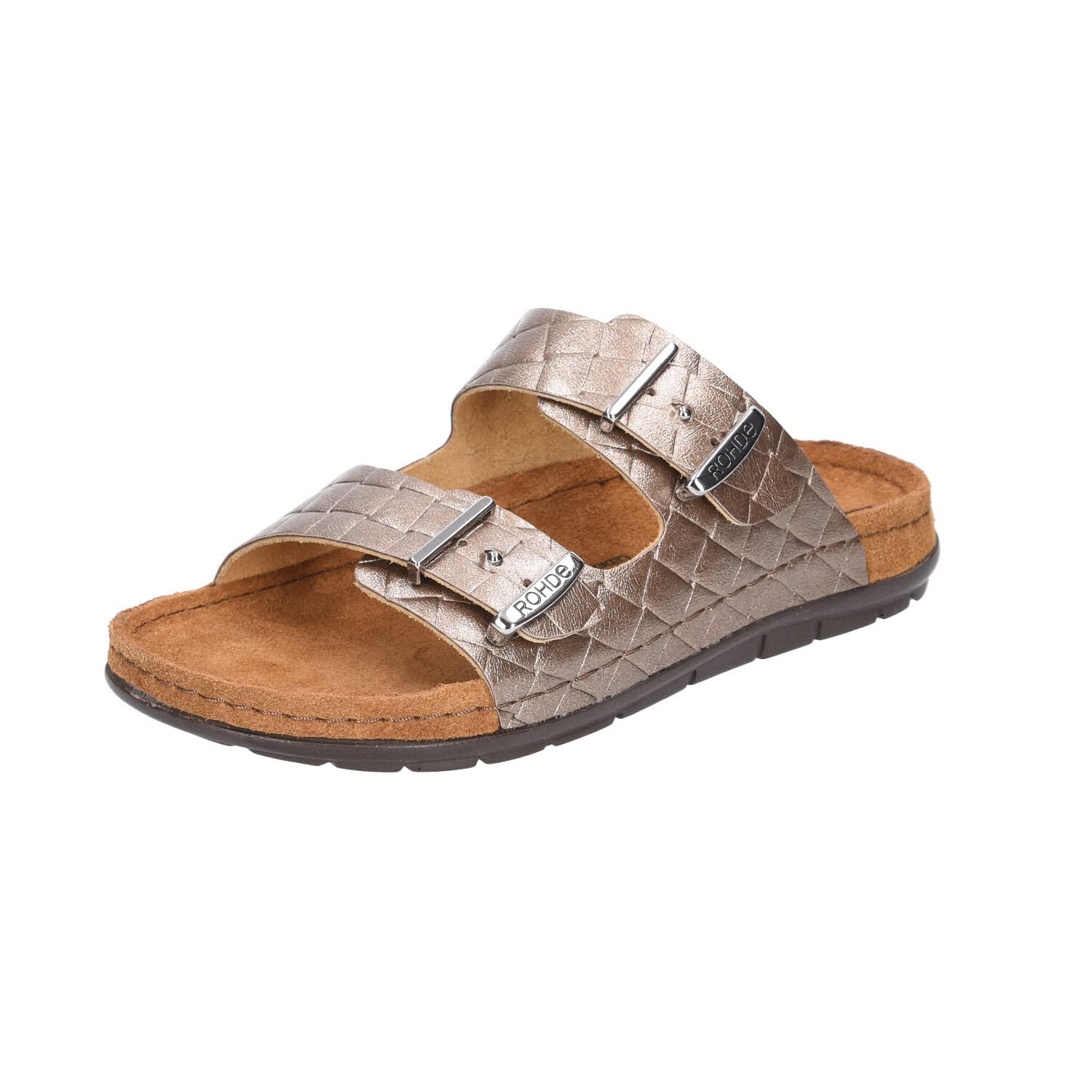 Rohde Women's Rodigo Slippers, 12 Bronce, 4 UK