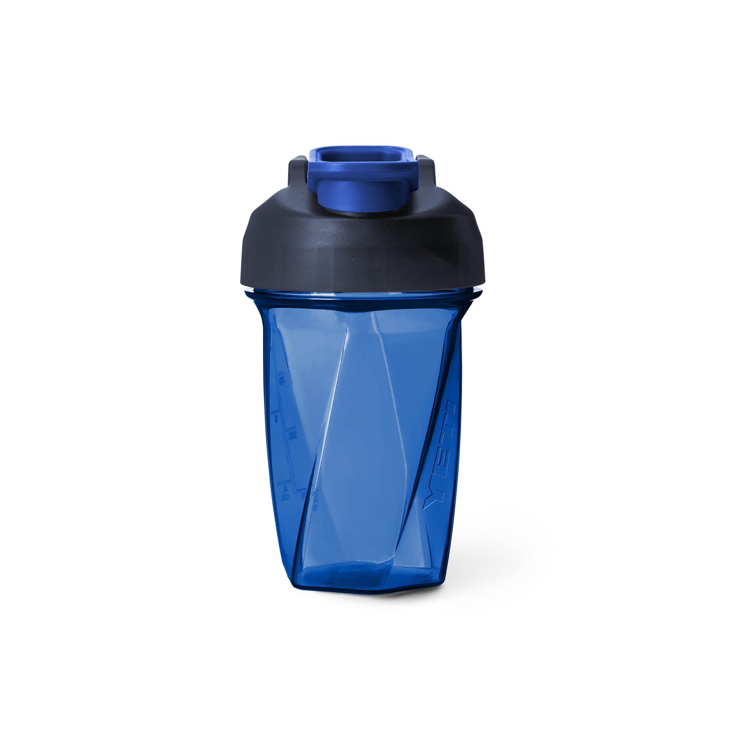 Yonder Helimix Vortex Blender Shaker Bottle Holds up to 20oz | No Blending Ball or Whisk | USA Made | Portable Pre Workout Whey Protein Drink Shaker Cup | Dishwasher Safe, Royal Blue