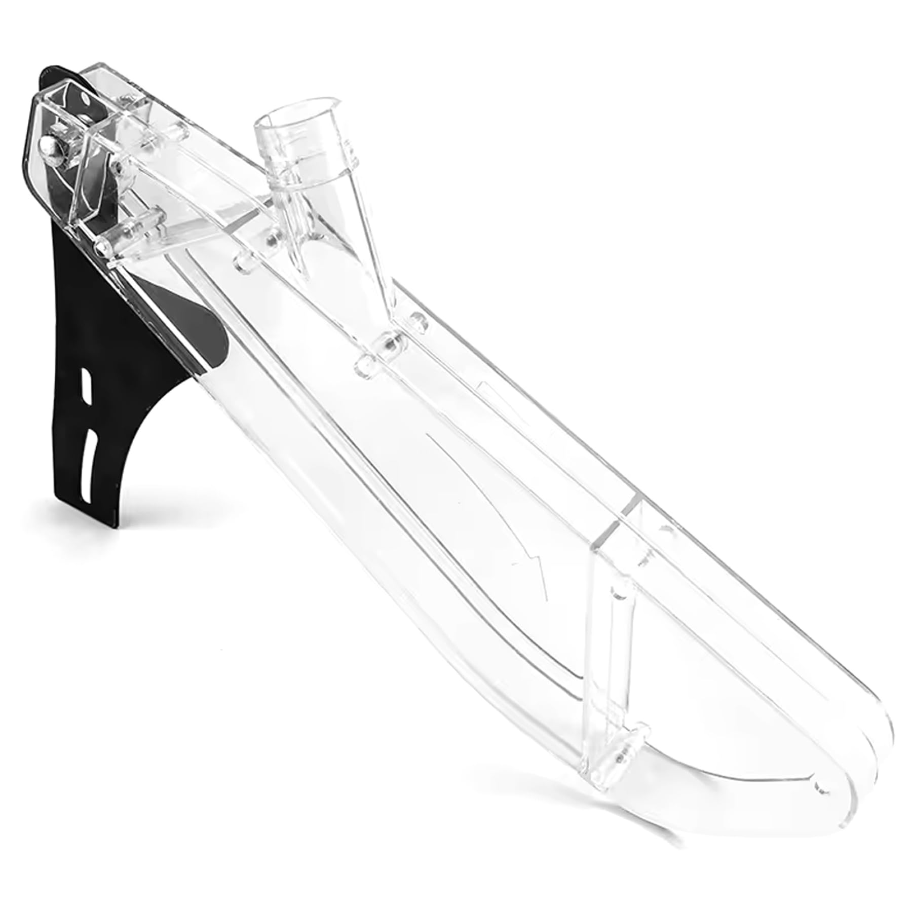 Couvercle de scie à table transparent pour aménager un atelier de bois propre