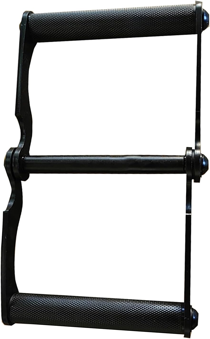 V グリップ行地雷ハンドルアタッチメントジムギアバーベルバックエクササイザー