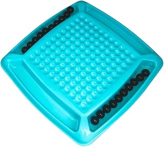 لعبة الشطرنج المغناطيسية، لعبة استراتيجية ذكاء، لوحة فيروزية، للأعمار من 9 سنوات فما فوق، لعبة عائلية للاعبين اثنين