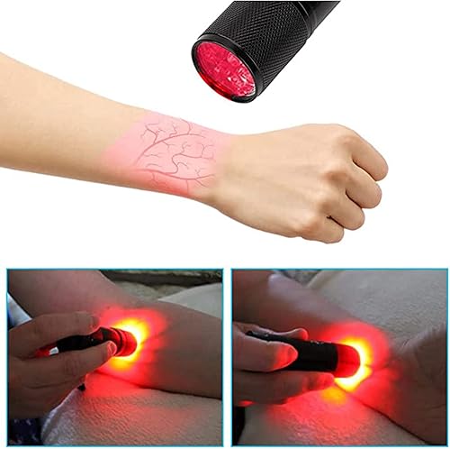 Miniatura 3 de Boxwizard Vein Display, Infrared Vein Finder Viewer, Portable Vein Locator Detector, Physiotherapy Lamp, LED, Red Flashlight, Vein Detector