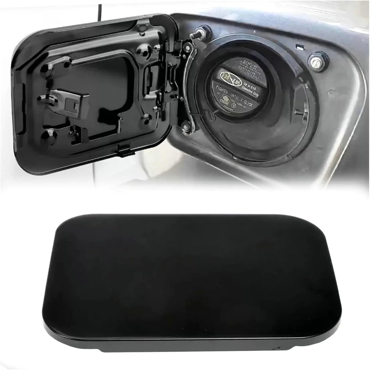 Fuel Filler Tank Cover Door Lid Gas Cap 77350-08020 Compatible For Toyota Sienna 2011-2019 Automotive Exterior Accessories