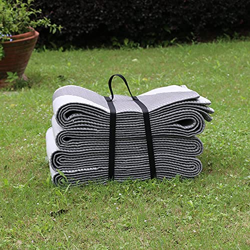 HHWLL Outdoor Rugs Patio Decor Rug Camping Rug Outdoor RV Mats 6ftx9ft Plastic Polypropylene Area Rug Reversible and Waterproof for Patio,Terrace,Picnic,RV,Camping,Beach,Pool Side - Image 6