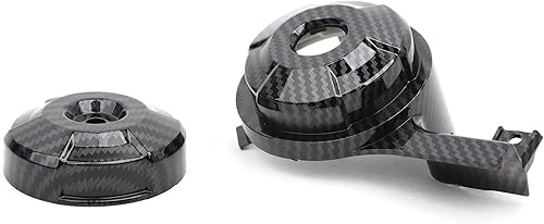 Miniatura 4 de Mokuo Cubierta redonda de la cerradura de la fibra de carbono de la motocicleta para Honda Grom Msx125 SF 2013-2016 Carenados Kit piezas